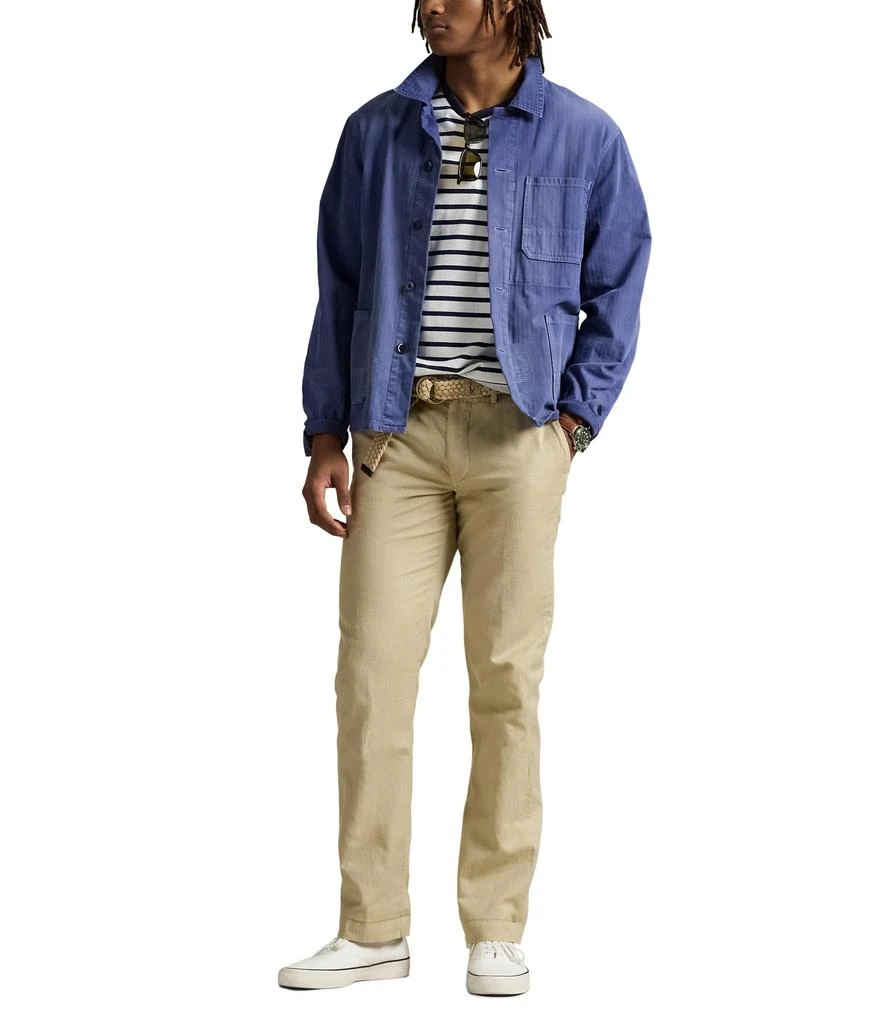 Ralph Lauren Classic Fit Linen-Blend Pants 4