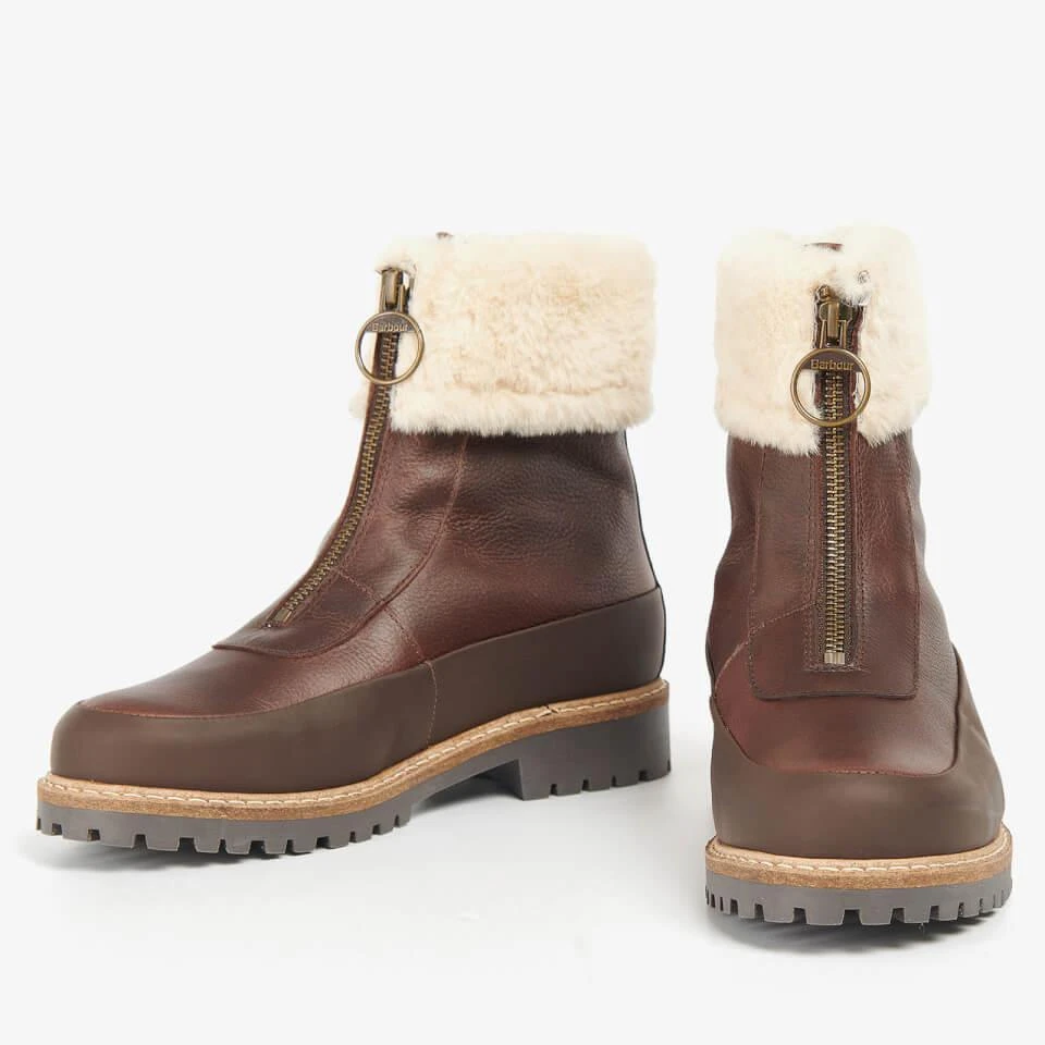 Barbour BARBOUR WOMEN'S ROWEN LEATHER BOOTS 3