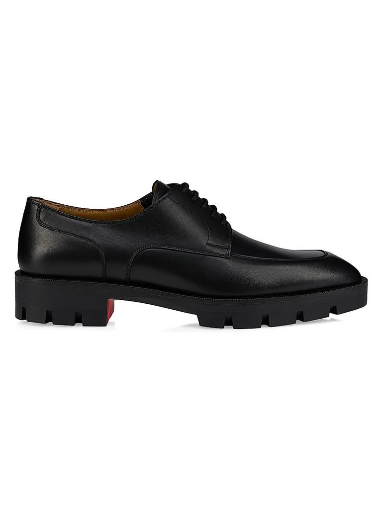 Christian Louboutin Our Georges L Leather Derby Shoes  display picture 2