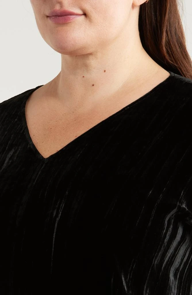 Eileen Fisher Crushed Velvet Top 4