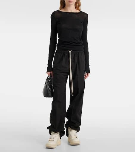 Rick Owens x Converse Turbowpn leather high-top sneakers 3