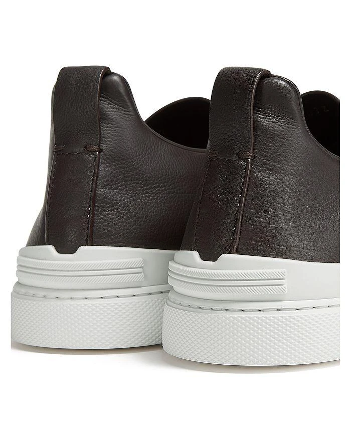 Zegna Men's Triple Stitch™ Secondskin Sneakers 6