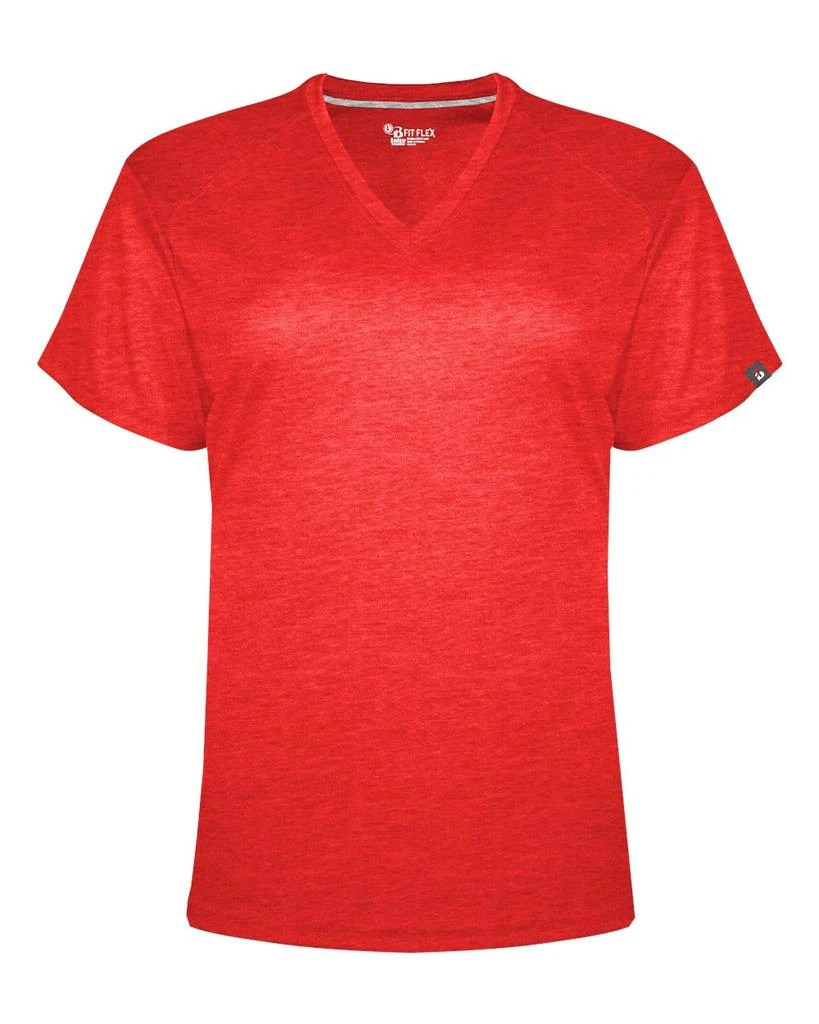 Badger FitFlex Women's Performance V-Neck T-Shirt 6