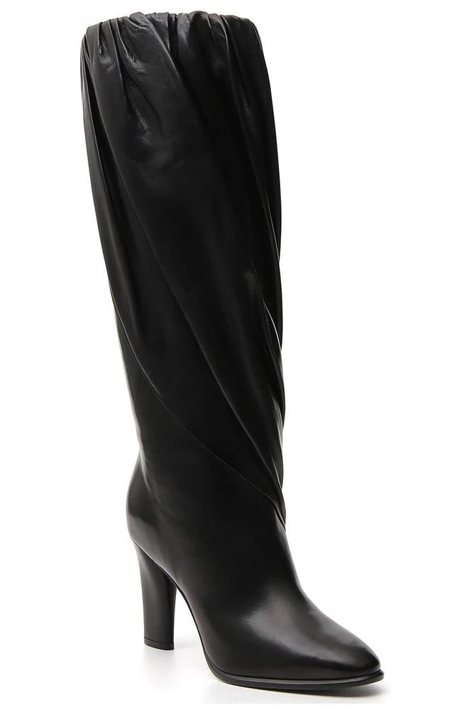 Givenchy Givenchy Pleated Chunky Heel Boots 2