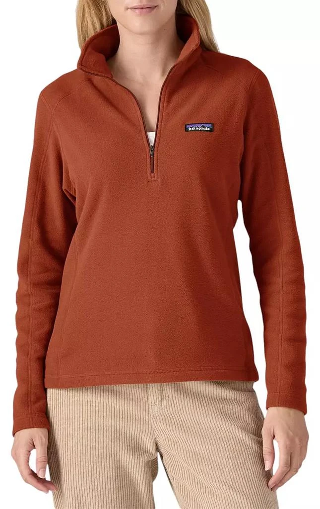 Patagonia Patagonia Women's Micro D 1/4 Zip Fleece Pullover 1