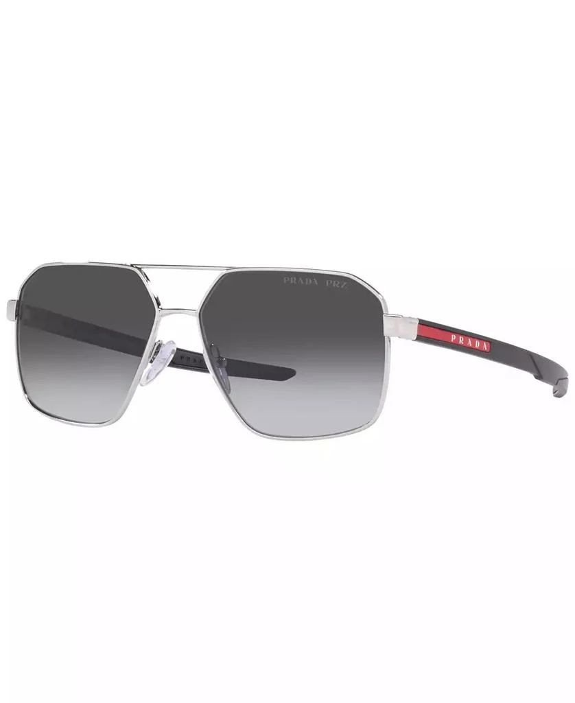Prada Men
s Polarized Sunglasses,  60 1