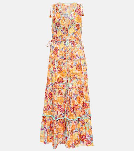 Poupette St Barth Ivy floral maxi dress