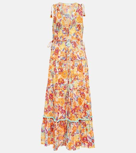 Poupette St Barth Ivy floral maxi dress 1