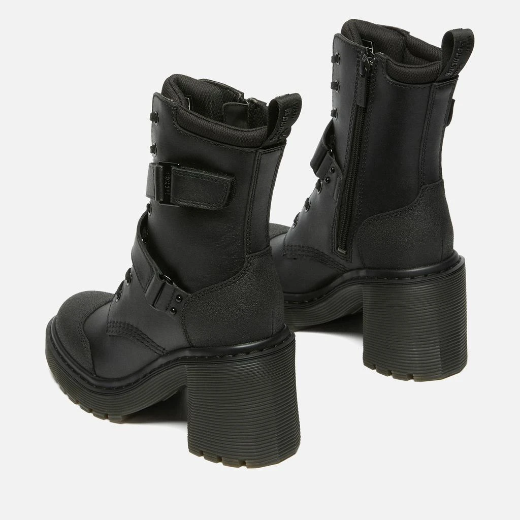 Dr. Martens Women's Chesney Tech 8-Eye Heeled Leather Boots 4