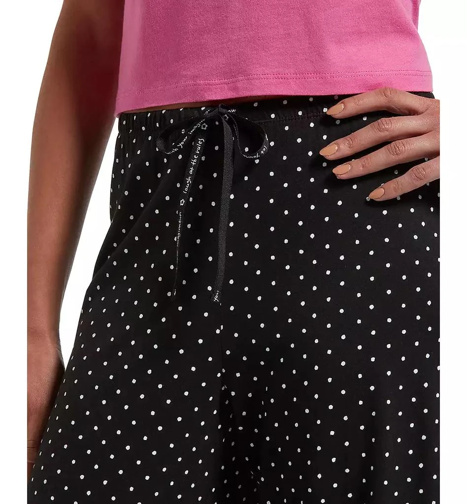 Hue Women's Sleepwell Printed Knit Pajama Pant made with Temperature Regulating Technology 4