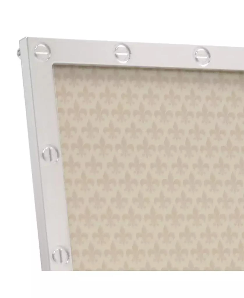 Lawrence Frames High Quality Polished Cast Metal Picture Frame - Screw Head Design, 5" x 7" 4