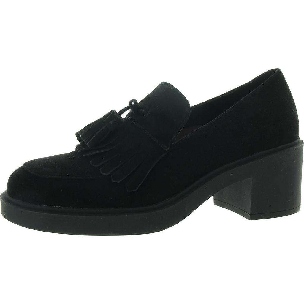 Aerosoles Gibes Womens Suede Fringe Loafers