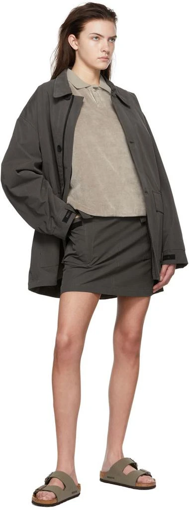 Essentials Taupe Cotton Polo 4