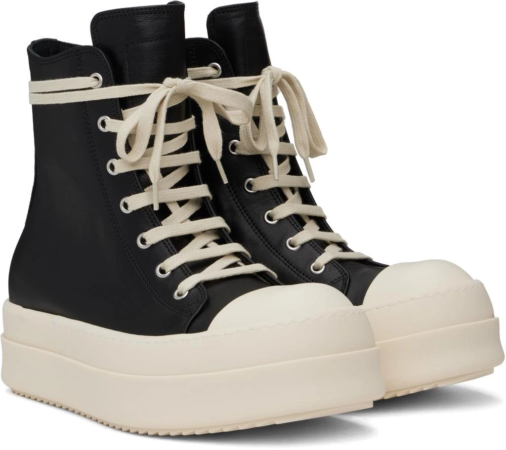 Rick Owens Black Hollywood Mega Bumper Sneakers 4