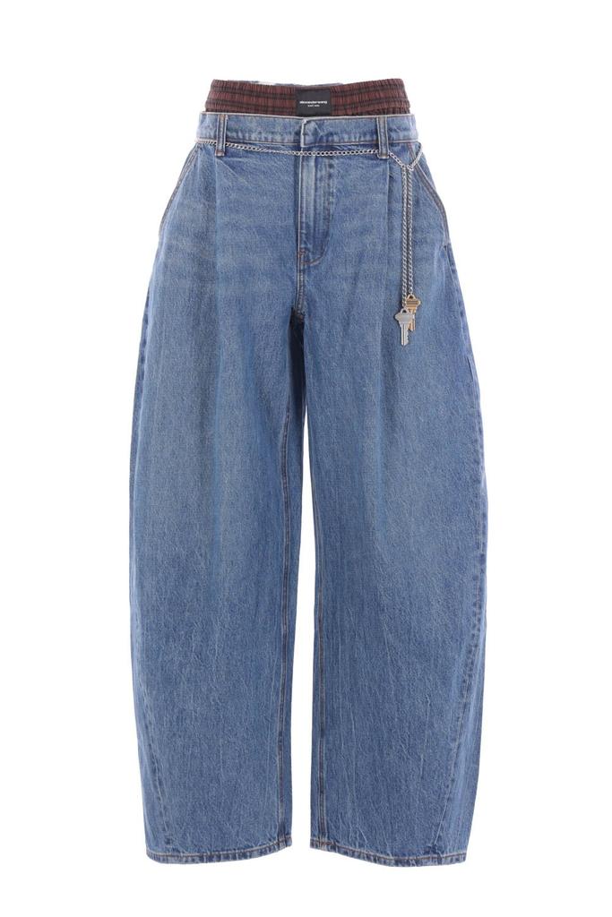 【関税&送料込】Alexander Wang Pre-Styled Underwear Jeans ALEXANDER WANG - Pre-styled underwear jeans | Leam Roma