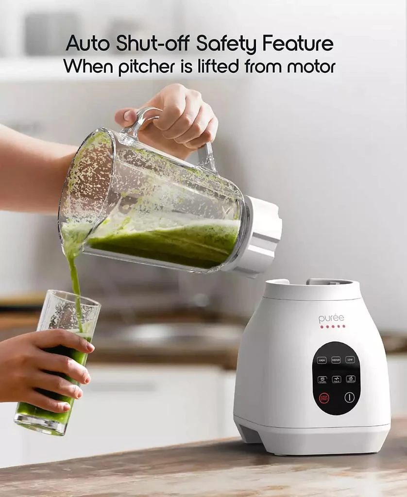 Tzumi Puree 1.5 Liter LED Touchscreen Blender 7