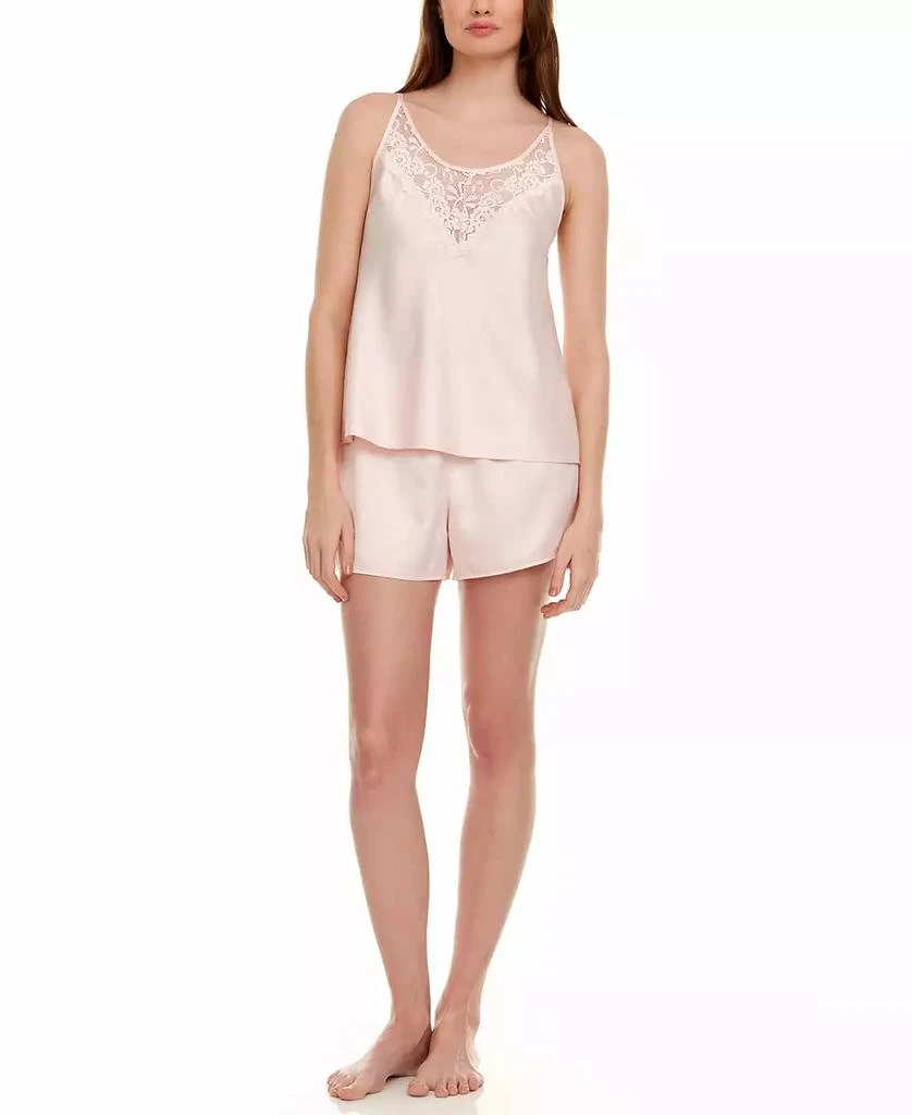 Flora Nikrooz Women's Emma Satin Cami Short Set 10