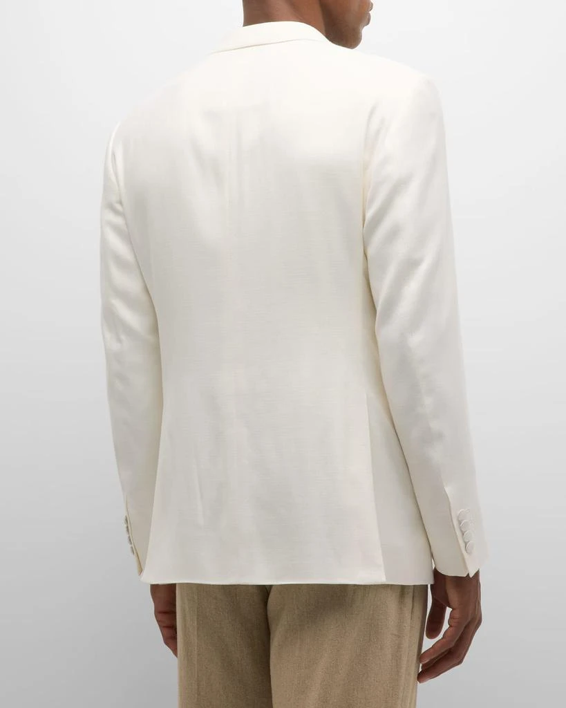 Emporio Armani Men's Textured Solid Dinner Jacket 3