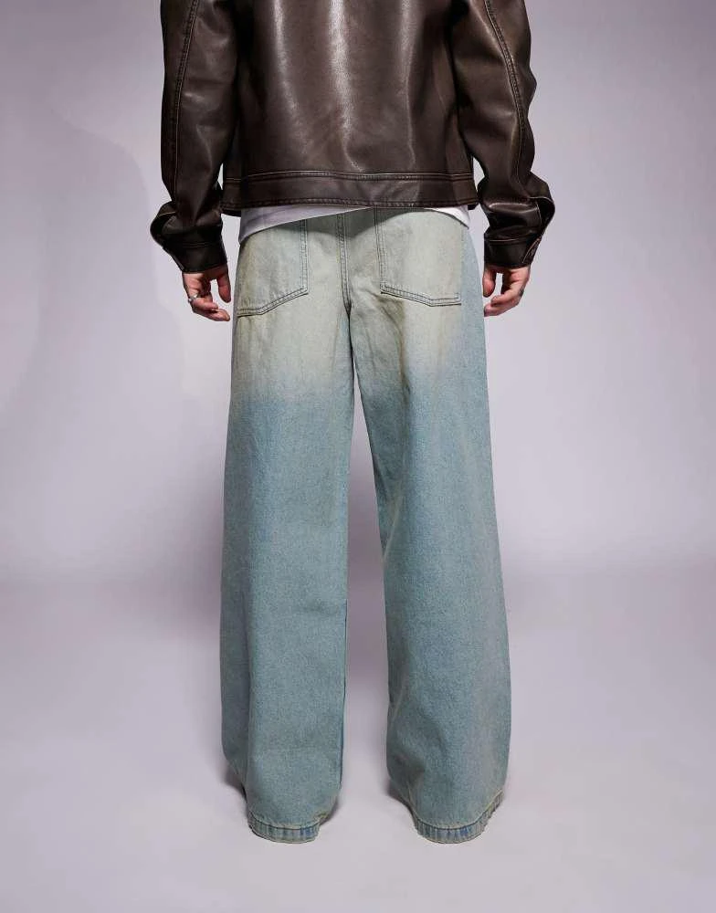 ASOS ASOS DESIGN super baggy jeans with tint 3