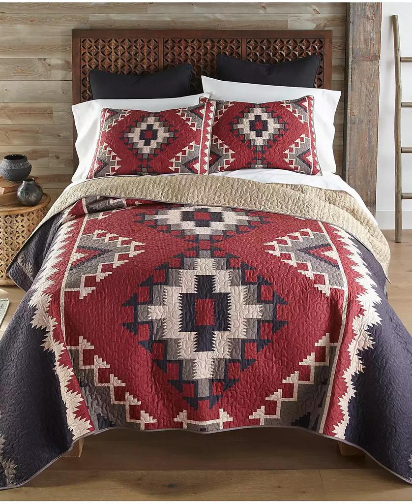 Donna Sharp Mojave Red Starburst Decorative Pillow, 18" x 18"