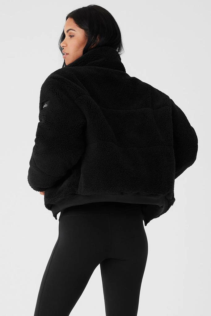 Alo Sherpa Snow Angel Puffer - Black 2