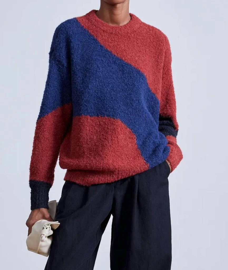 Apiece Apart Apiece Apart - Elle Textured Crew Sweater 1