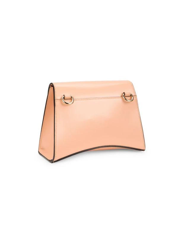 Mario Valentino Honey Logo Leather Shoulder Bag 4
