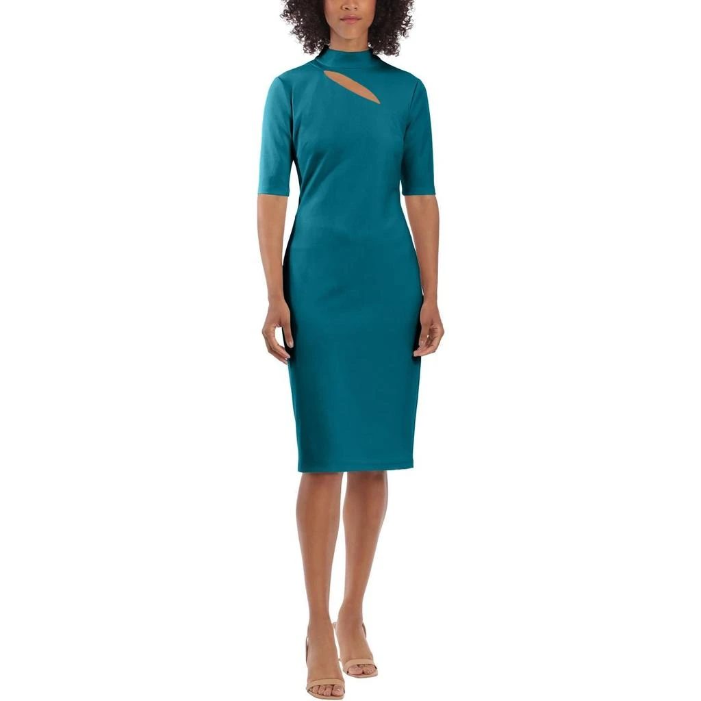 Maggy London Womens Cut-Out Sheath Wear to Work Dress 2