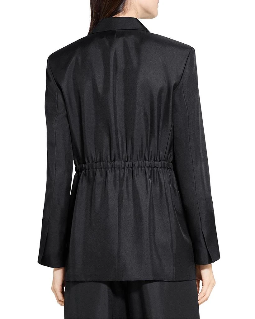 Theory Oversized Silk Blazer 4