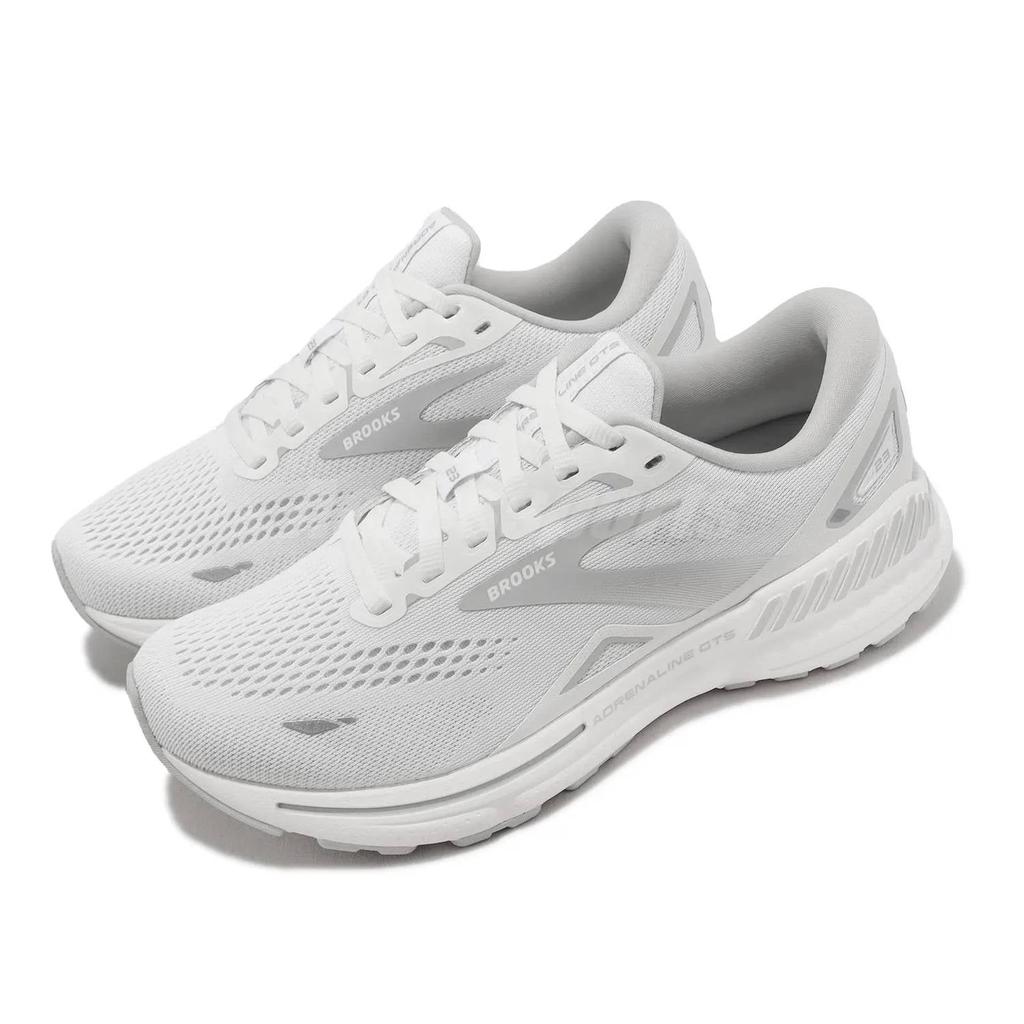 Brooks Women's Adrenaline Gts 23 Running Shoes In White