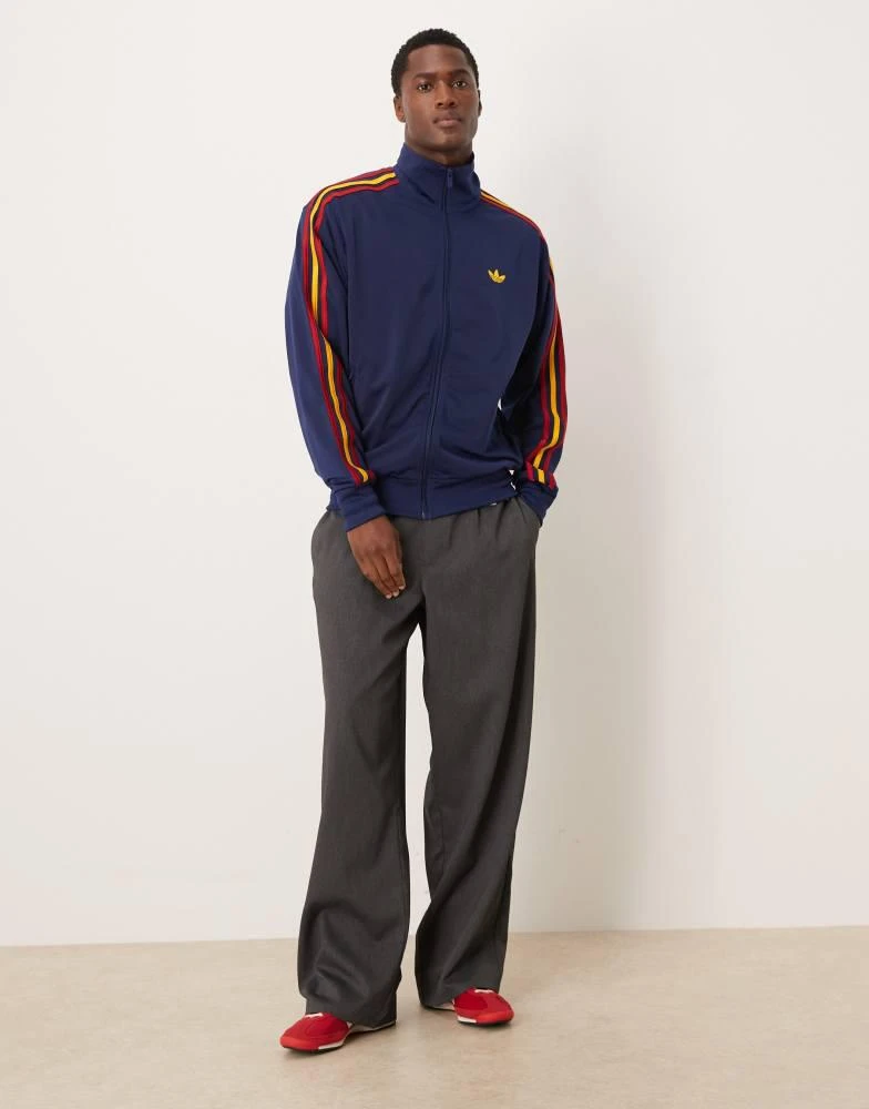 Adidas adidas Originals Firebird track top in yellow and black 2