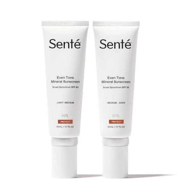 SENTÉ SENTÉ Even Tone Mineral SPF 50ml (Various Shades) 1