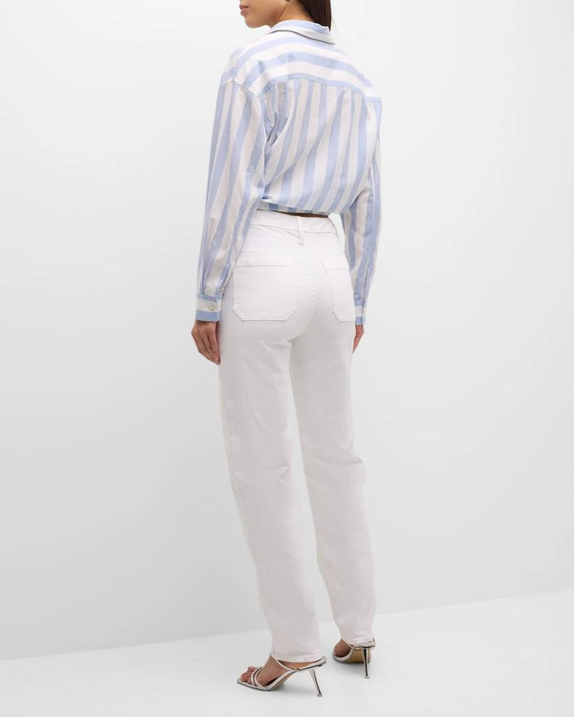 MOTHER The Private Double Pocket Skimp Jeans 4