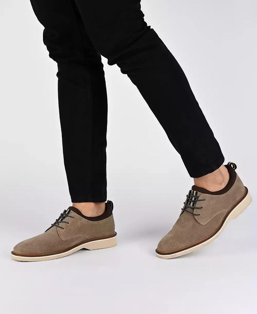 Thomas & Vine Men's Desmond Perforated Derby Dress Shoes 6