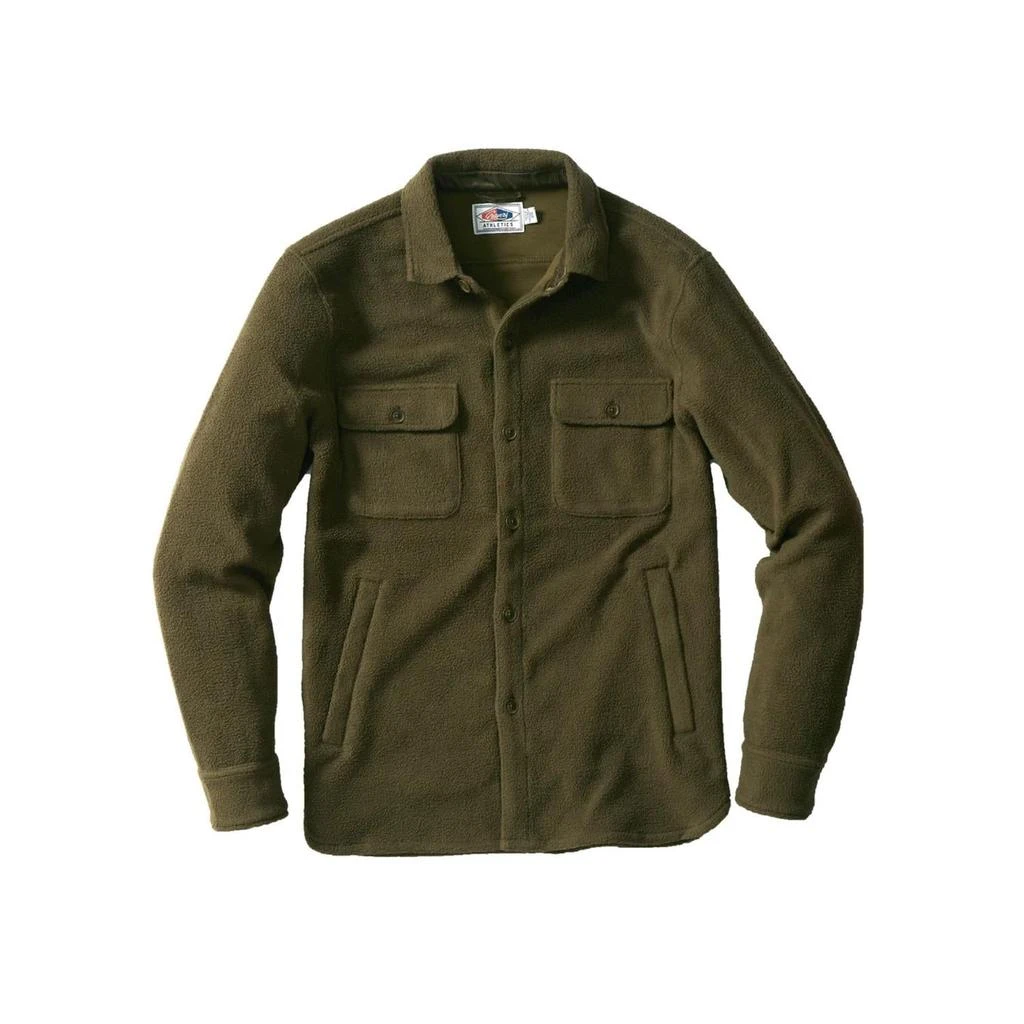 Grayers Micro Fleece Cpo Jacket In Loden 4
