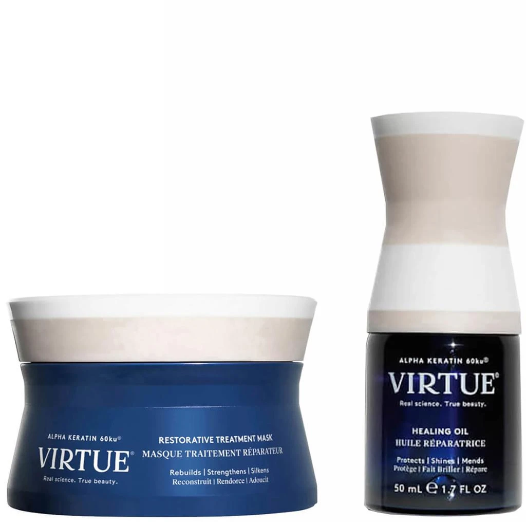 VIRTUE VIRTUE Keratin Healing Mask and Oil Bundle