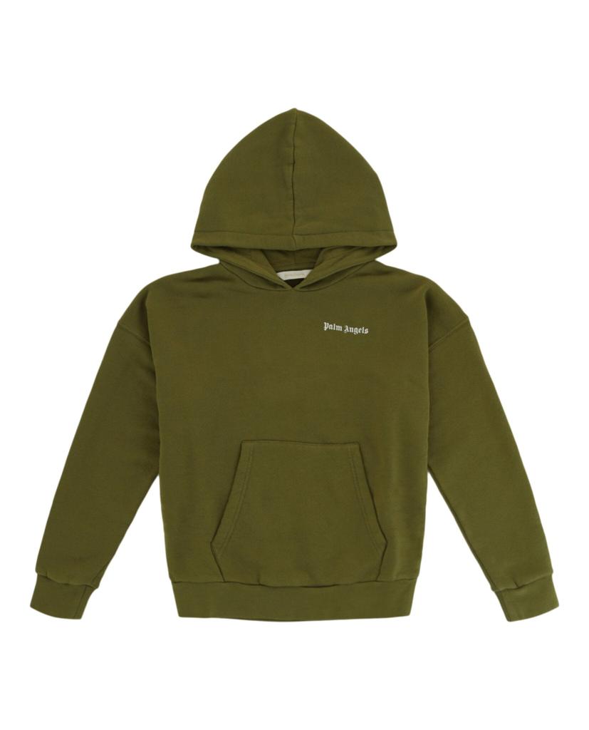 キッズ用トップス Palm Angels TRACK CROPPED HOODIE (PGBD007S25FLE001 3B10) Palm Angels Kids Cropped Track Hoodie (4-12+ Years) - Kid's