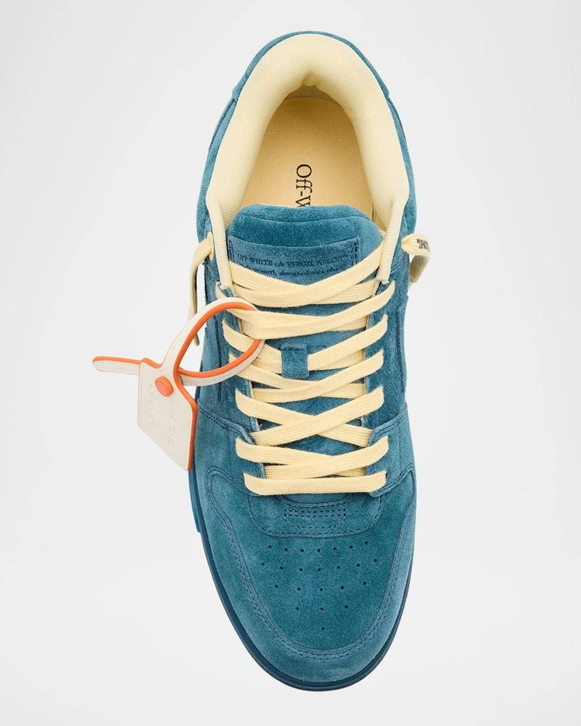 Off-White Men's Out of Office Suede Sneakers 3