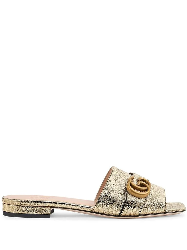Gucci GG logo slides - women 1