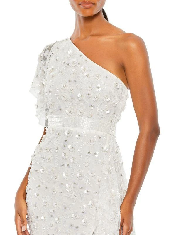 Mac Duggal Embellished One Shoulder Gown 3