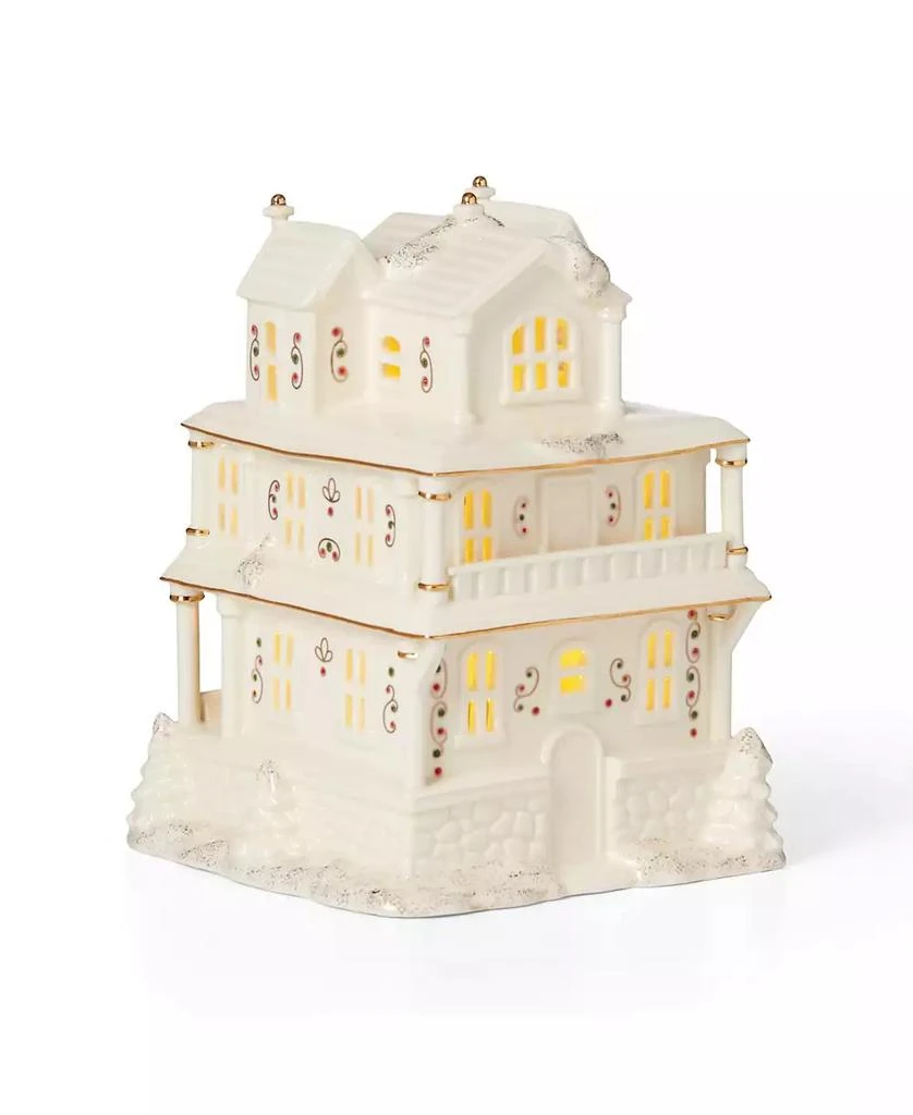Lenox Mistletoe Park Light-Up Victorian House Figurine, Exclusively at Macy’s 2