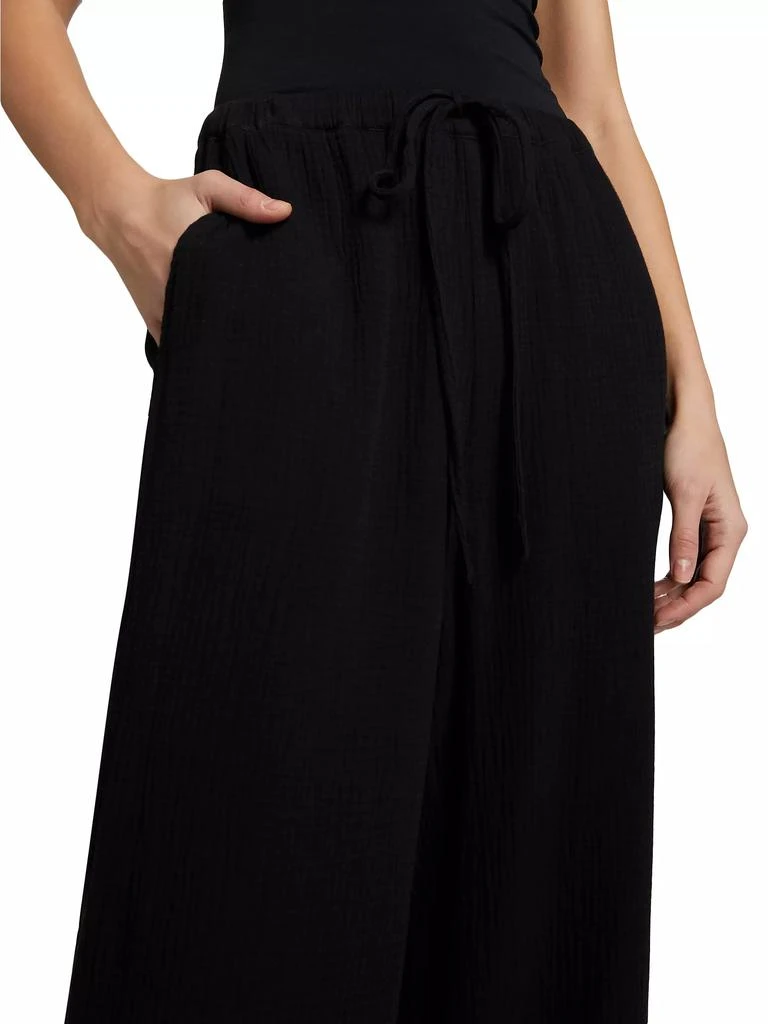 Rails Emmie Gauze Drawstring Wide-Leg Pants 6