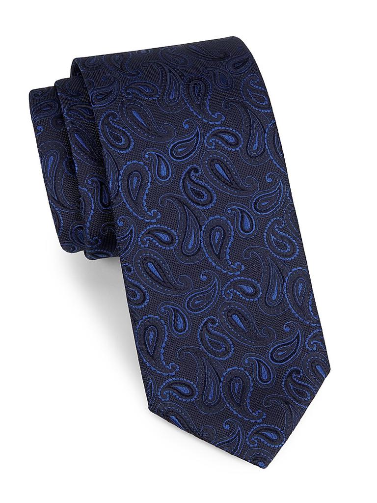 Canali Paisley Silk Tie