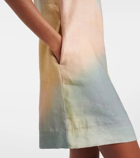 Staud Boa linen minidress 5