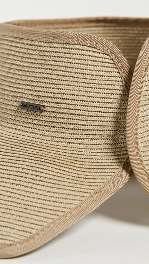 Brixton Ivy Packable Straw Visor 4