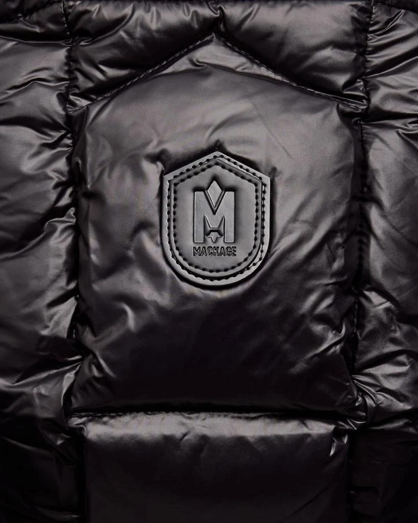 Mackage Kid's Kennie Quilted Logo Jacket 4