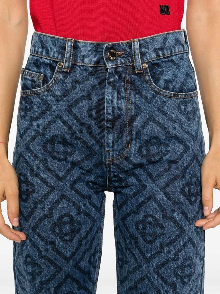 Casablanca CASABLANCA MONOGRAMMED JEANS 2