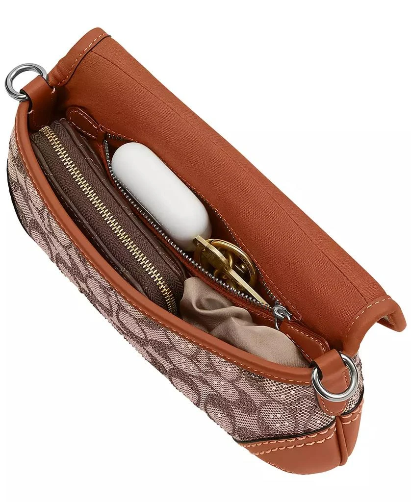 Coach Soho Small Crystal Signature Jacquard Shoulder Bag 25 8