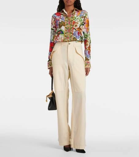 ETRO Printed silk shirt 2