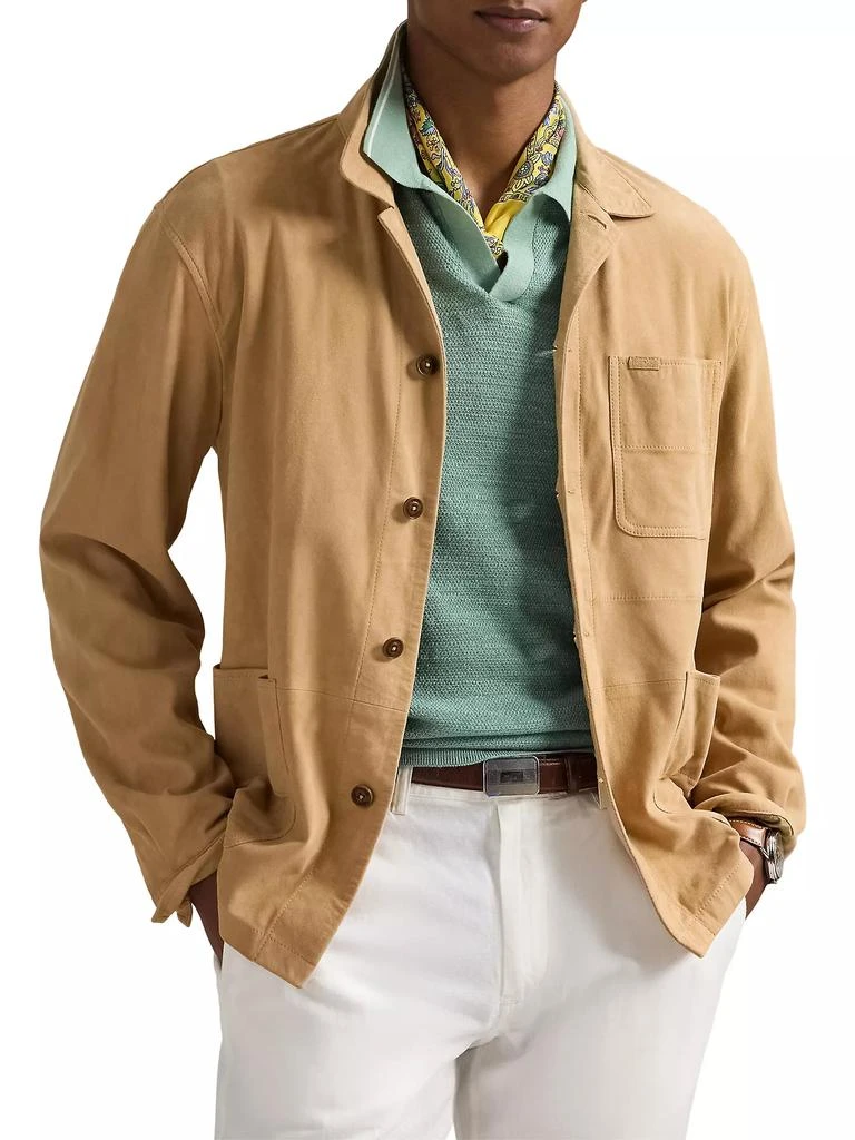 Ralph Lauren Suede Utility Jacket 3